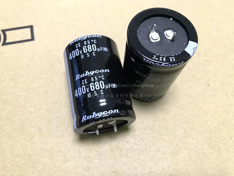 RUBYCON-USC 400V680UF 35X50mm  Ŀн, 2023 uF/680 v ǥ CE 85  usc 400 uf 680 v PET, 400 ǰ